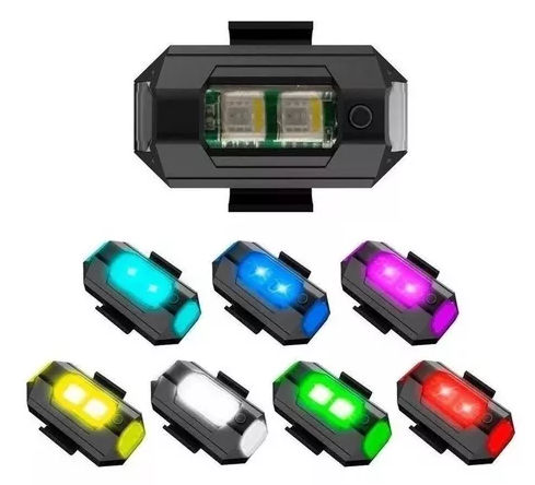 LUCES RGB X 2 + REGALO PARA RETROVISORES